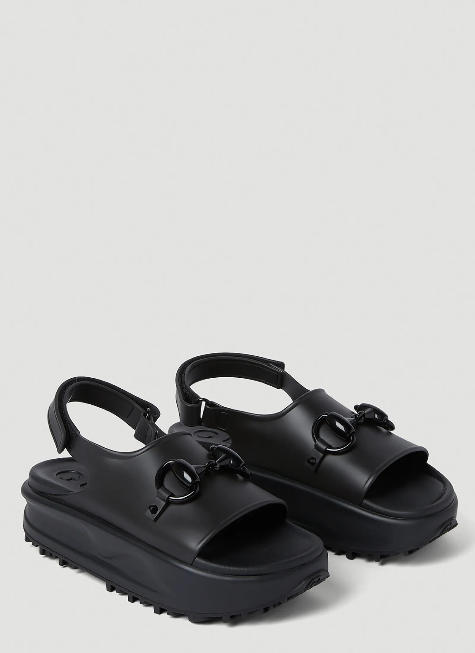 Horsebit Plaque Sandals>Gucci Best