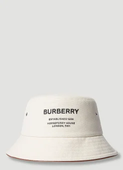 Men Burberry Hats^Horseferry Bucket Hat
