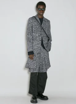 Men Comme des Garçons Homme Plus Pants^Houndstooth Monogram Shorts