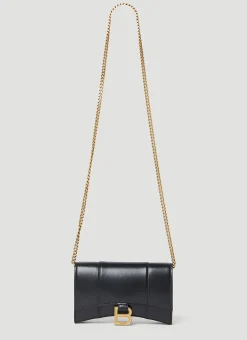 Hourglass Mini Chain Wallet>Balenciaga