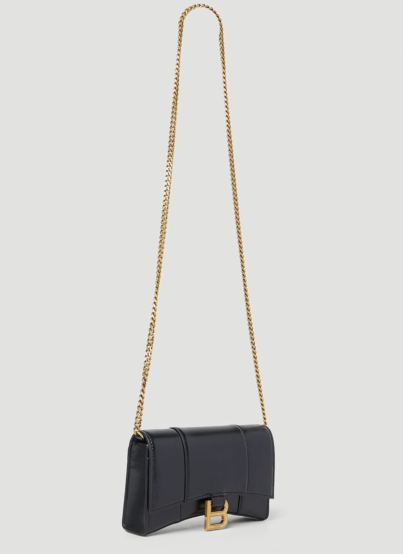 Hourglass Mini Chain Wallet>Balenciaga