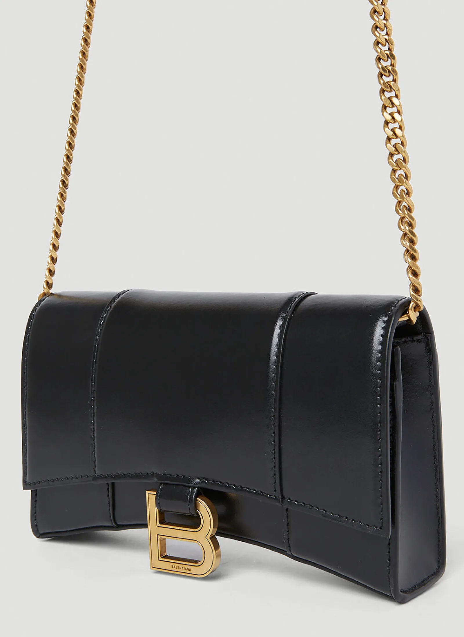 Hourglass Mini Chain Wallet>Balenciaga