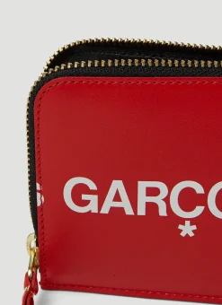 Men Comme des Garçons Wallet Wallets & Cardholders^Huge Logo Zip Wallet