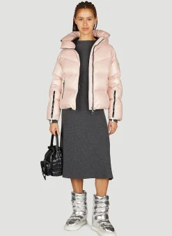 Huppe Short Down Jacket>Moncler