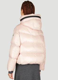 Huppe Short Down Jacket></noscript>Moncler
