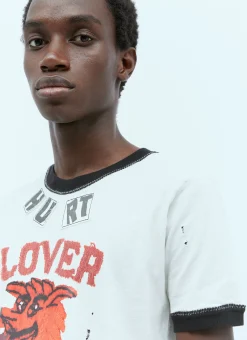 Men ERL T-Shirts^Hurt Lover T-Shirt