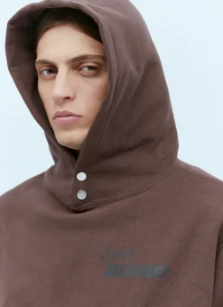 Men ICE & TECHNO Sweatshirts^Ice'N Logo Print Hooded Sweatshirt