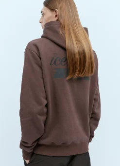 Men ICE & TECHNO Sweatshirts^Ice'N Logo Print Hooded Sweatshirt
