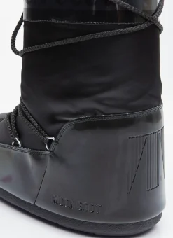 Men Moon Boot Boots^Icon Glance Satin Boots