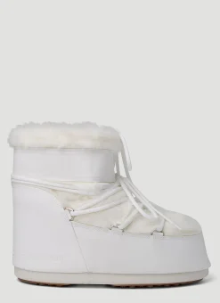 Men Moon Boot Boots^Icon Low Faux Fur Snow Boots