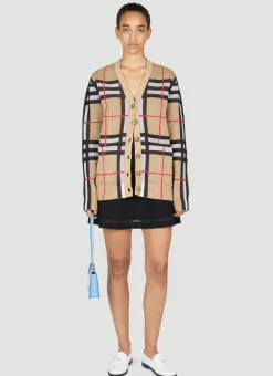 Iconic Check Jacquard Cardigan>Burberry Best