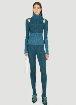 Illusion Knit Leggings>Paolina Russo Outlet