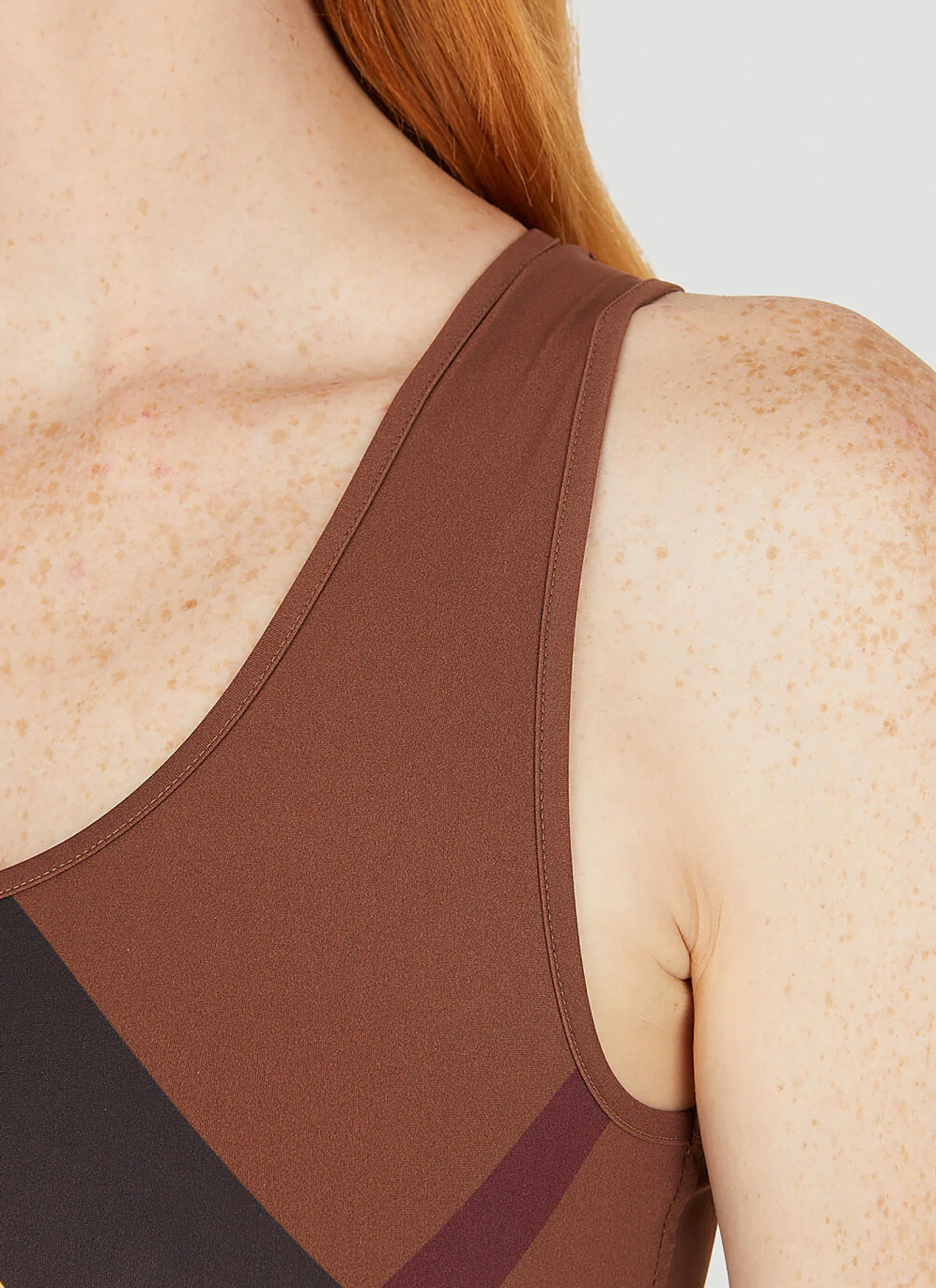 Immy Check Bra Top>Burberry Clearance