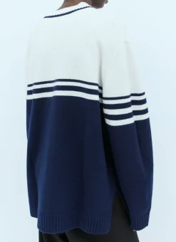 Men Wales Bonner Knitwear^Intarsia Motif Knit Sweater