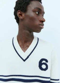 Men Wales Bonner Knitwear^Intarsia Motif Knit Sweater