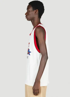 Men Gucci Tops^Interlocking G 1921 Print Top