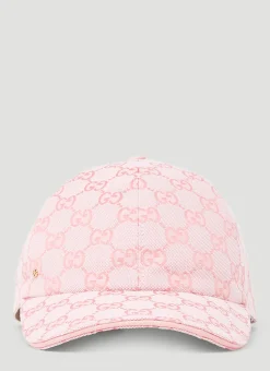 Men Gucci Hats^Interlocking G Baseball Cap