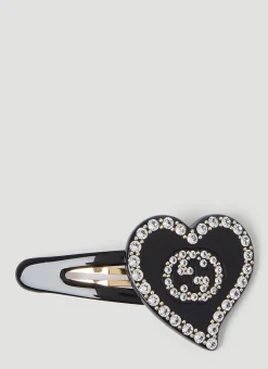 Men Gucci Jewellery^Interlocking G Heart Hair Clip