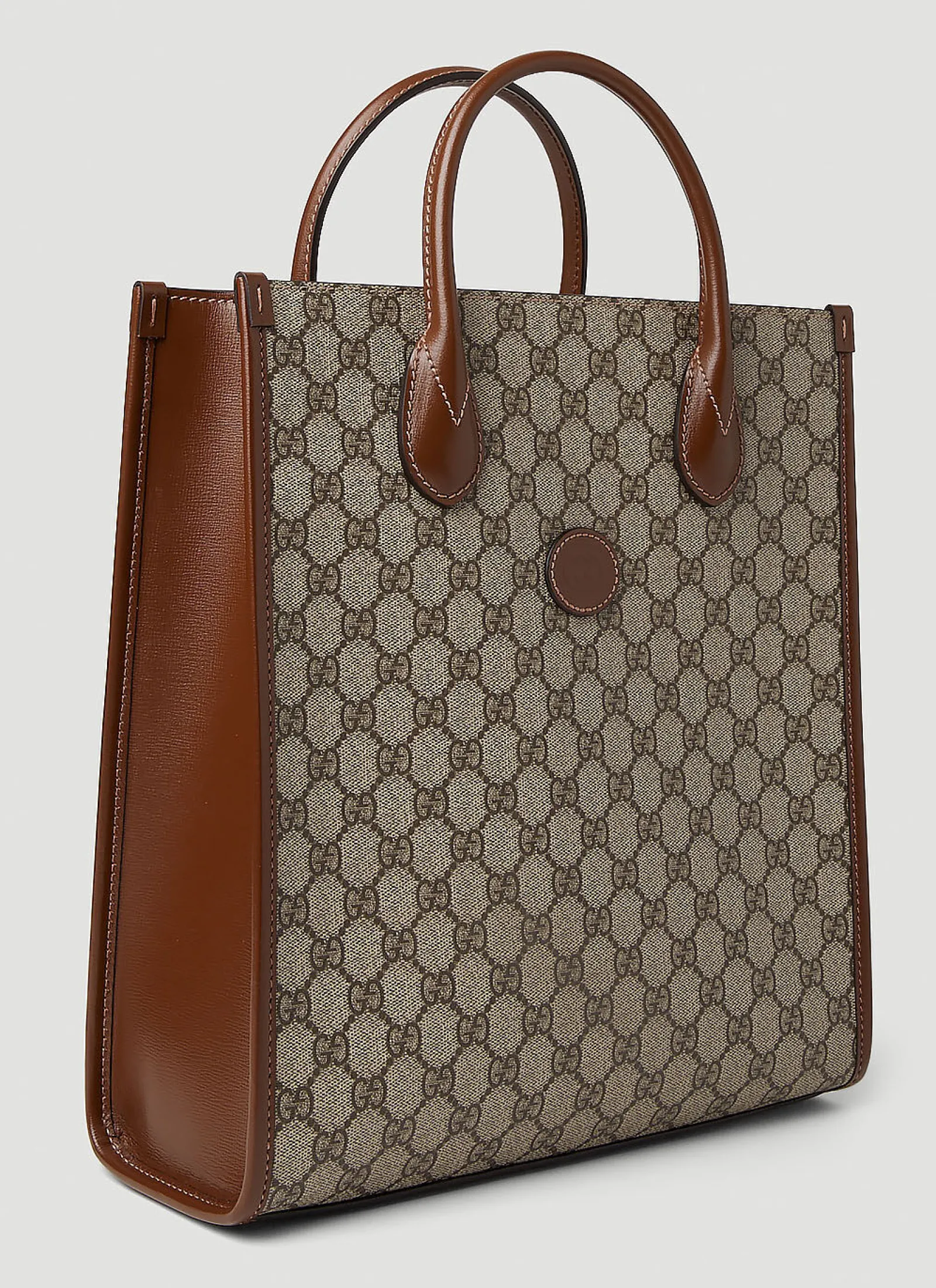 Men Gucci Tote Bags^Interlocking G Medium Tote Bag
