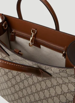 Men Gucci Tote Bags^Interlocking G Medium Tote Bag
