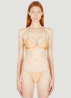 Interlocking G String Bikini>Gucci