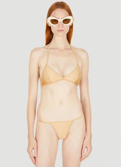 Interlocking G String Bikini>Gucci