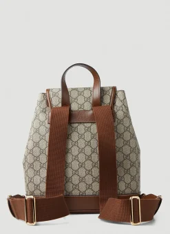 Men Gucci Backpacks^Interlocking G Supreme Backpack