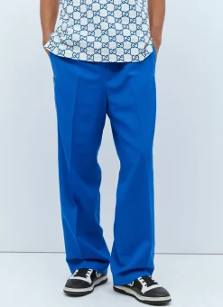 Men Gucci Pants^Interlocking G Track Pants