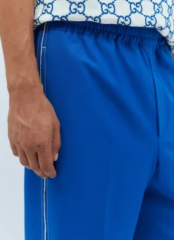 Men Gucci Pants^Interlocking G Track Pants