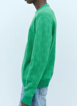 Men Gucci Knitwear^Interlocking G Wool Sweater