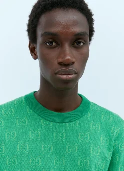 Men Gucci Knitwear^Interlocking G Wool Sweater