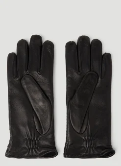 Men Bottega Veneta Gloves^Intrecciato Leather Gloves