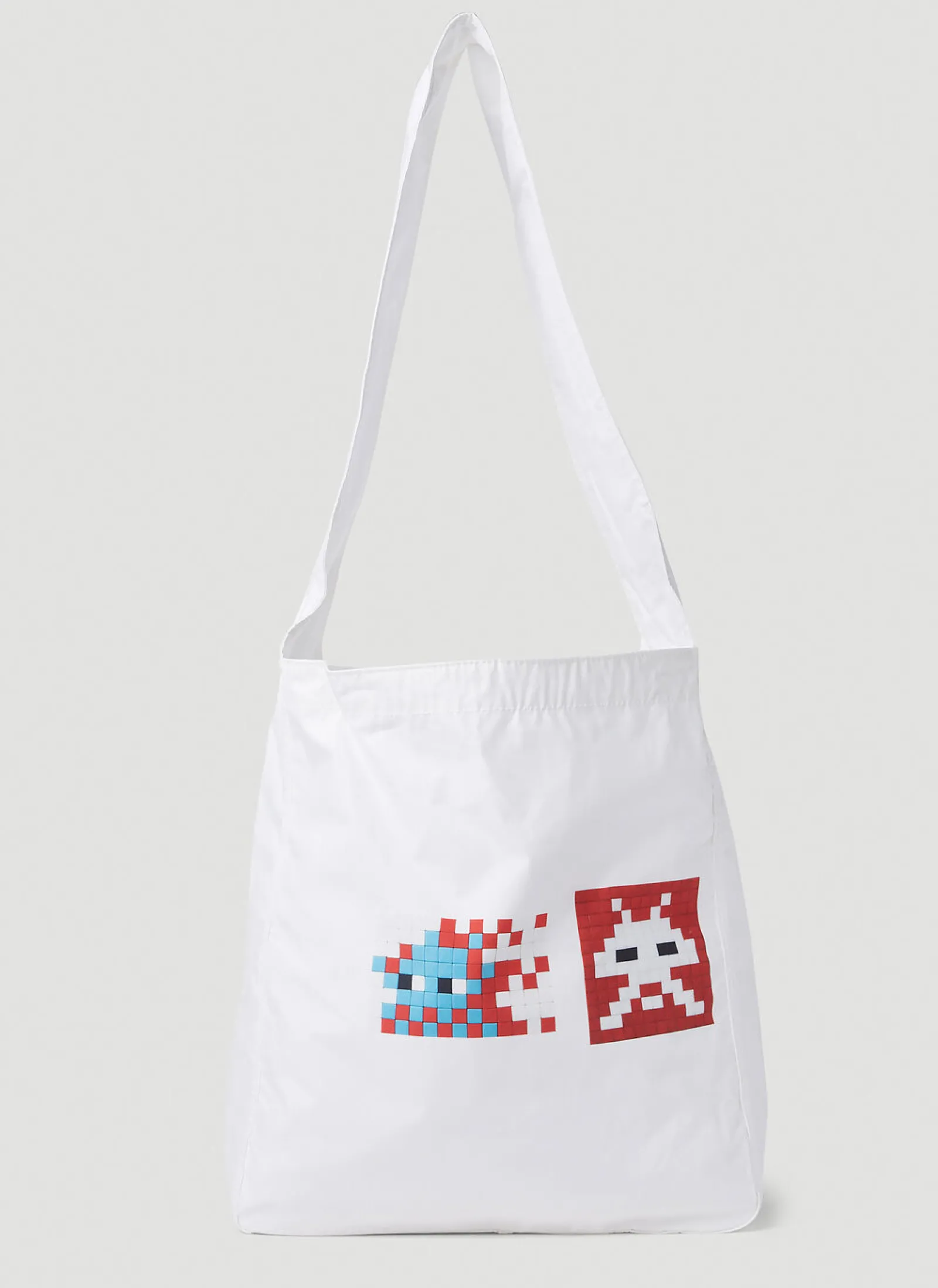 Men Comme des Garçons SHIRT Tote Bags^Invader Print Tote Bag