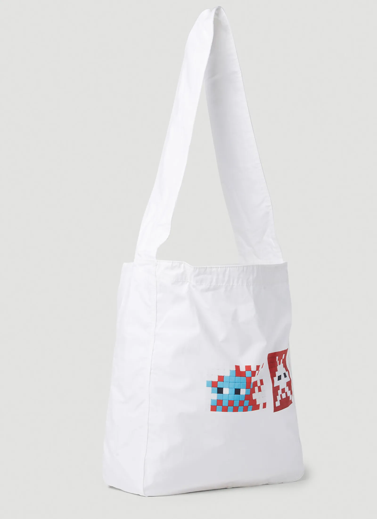 Men Comme des Garçons SHIRT Tote Bags^Invader Print Tote Bag