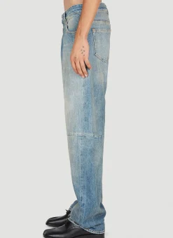 Men MM6 Maison Margiela Jeans^Irregular Seam Jeans