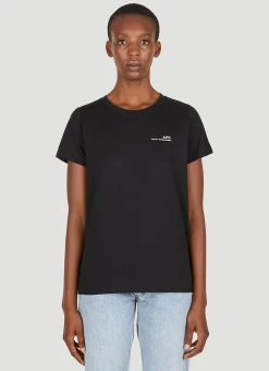 Item Logo T-Shirt>A.P.C. Outlet