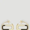 Men Marc Jacobs Jewellery^J Marc Colourblock Hoop Earrings