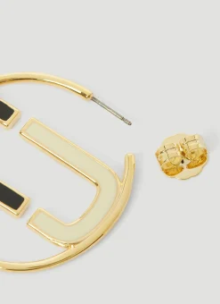Men Marc Jacobs Jewellery^J Marc Colourblock Hoop Earrings