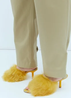 Jackie Heeled Mules>Burberry Hot