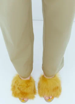 Jackie Heeled Mules>Burberry Hot