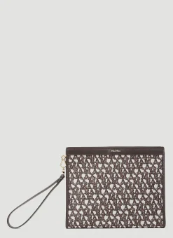 Jacquard Logo Clutch>Max Mara New