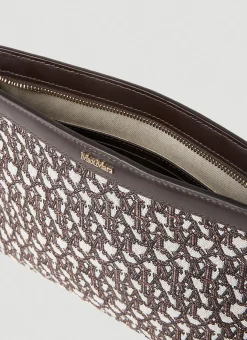 Jacquard Logo Clutch><noscript><img width=