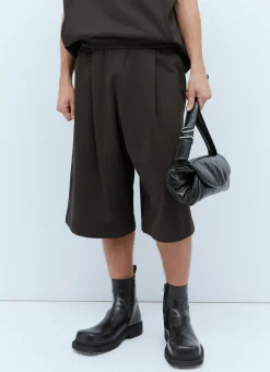 Men Dries Van Noten Shorts^Jersey Drawstring Shorts