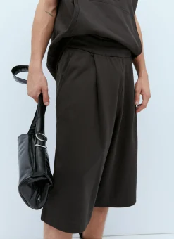 Men Dries Van Noten Shorts^Jersey Drawstring Shorts