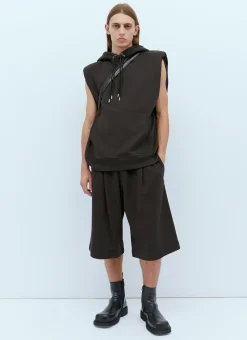 Men Dries Van Noten Shorts^Jersey Drawstring Shorts