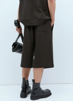 Men Dries Van Noten Shorts^Jersey Drawstring Shorts