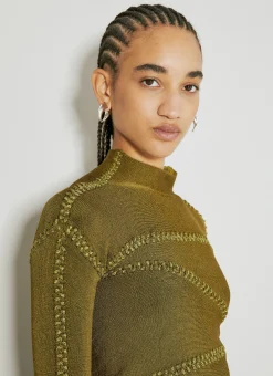 Jigsaw High Neck Knit Top>Isa Boulder