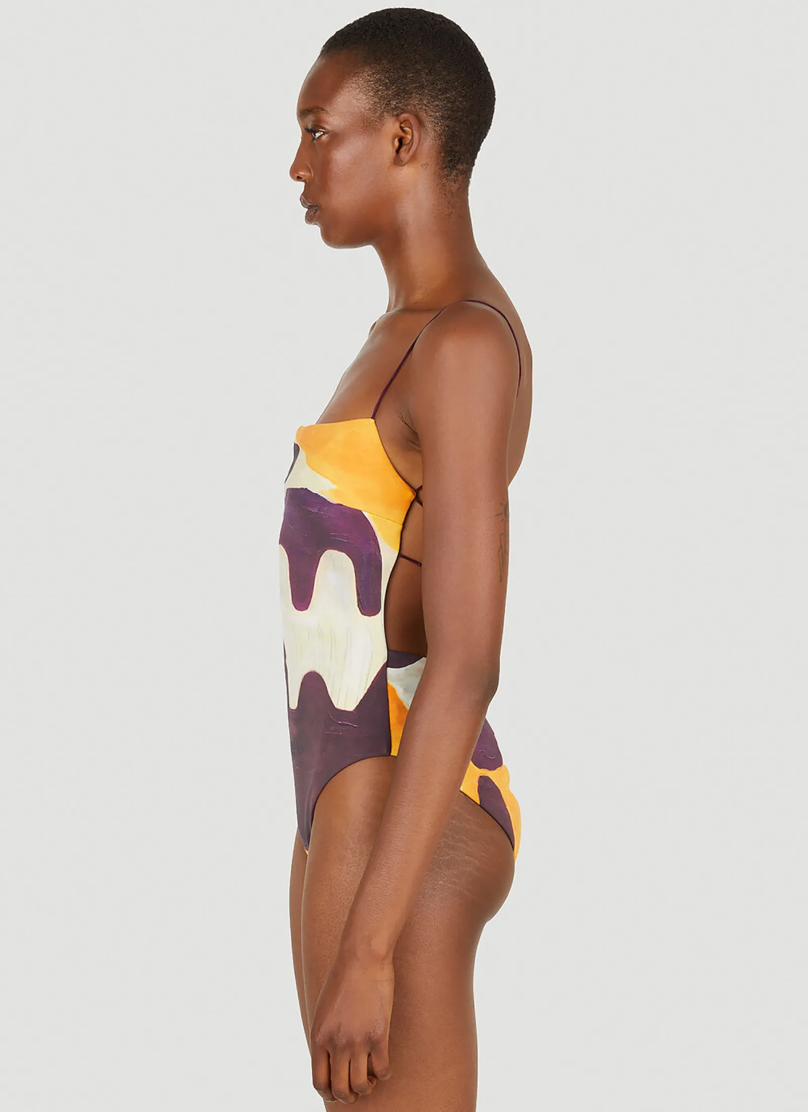 Joan Print Fine Strap Swimsuit>Ziah Discount