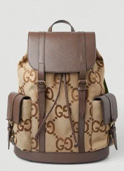 Men Gucci Backpacks^Jumbo Gg Backpack