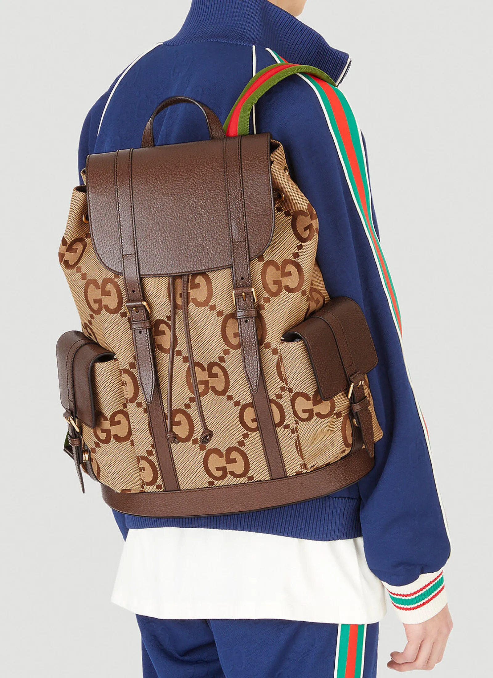 Men Gucci Backpacks^Jumbo Gg Backpack